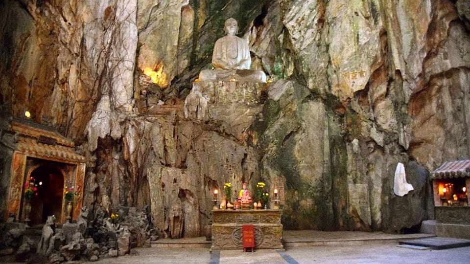 Da Nang:Marble Mountains-Am Phu Cave-Linh Ung Pagoda(option) - Exploring Marble Mountains