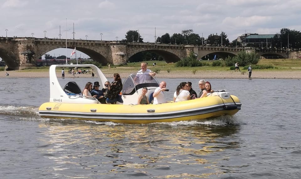 Dresden: 2h Private Boat Tour up to 10 Persons Powerful RIB - Participant Information