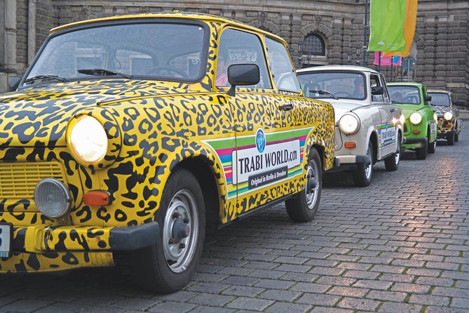 Dresden Live-Guided Self-Drive Trabi Safari City XXL Tour 2h15min - Duration and Location