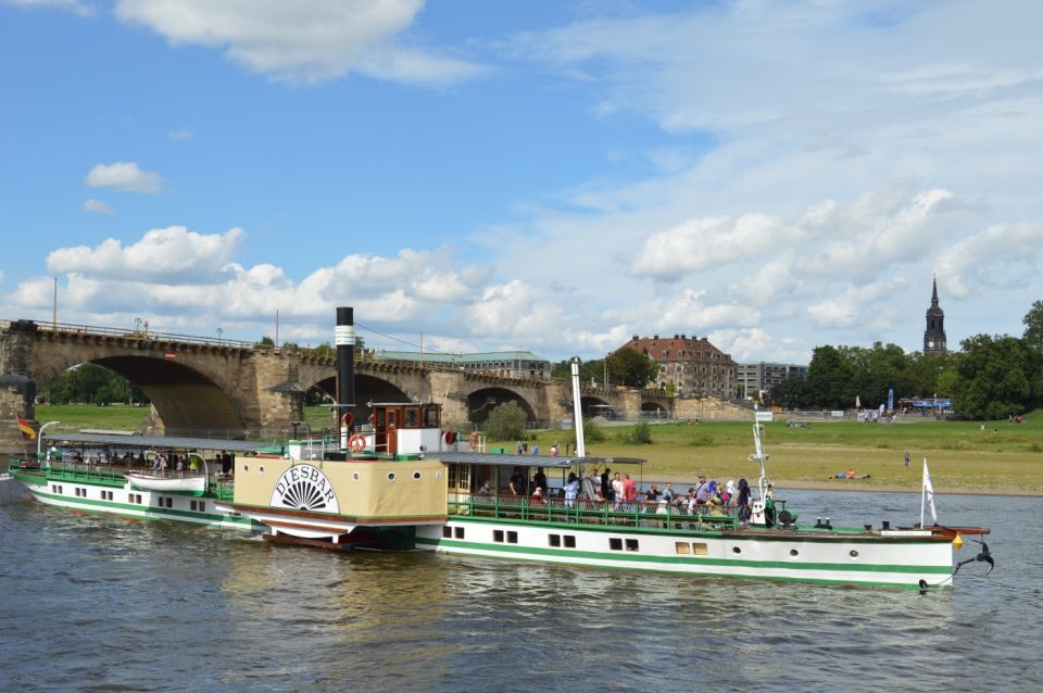 Dresden: Paddle Steamer Cruise & Canaletto View - Meeting Point Information