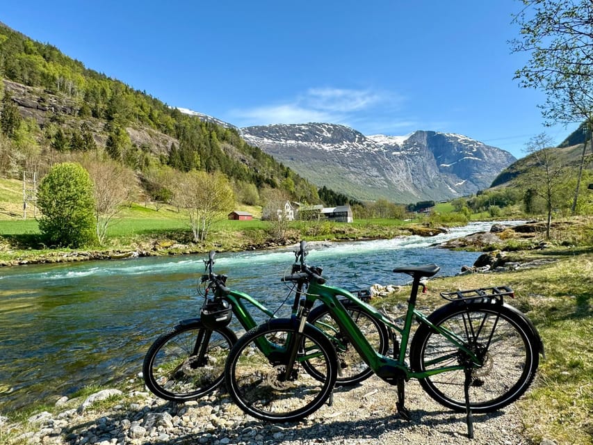 E- Bike Tour of Hellesylt Village - Meeting Point Location