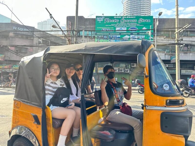 ⭐ Manila Tuktuk Ride Experience With Venus ⭐ - Customer Reviews and Feedback