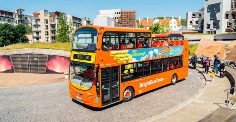 Edinburgh: Hop-On Hop-Off City or Britannia Bus Tour - Booking Information