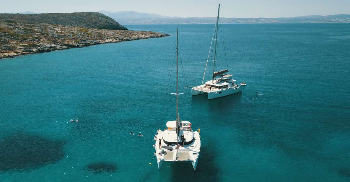 Elounda: Private Catamaran Trip With Food and Drinks - Booking Process