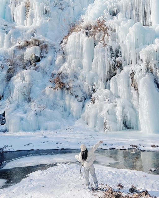 Eobi Valley, Nami, France & Italian Village, Korean Garden - Eobi Ice Valley Exploration