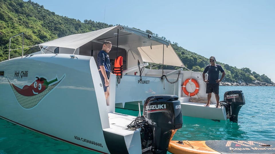 Experience Midnight Magic With Hot Chillis 38FT Stealth - Snorkeling and Watersports