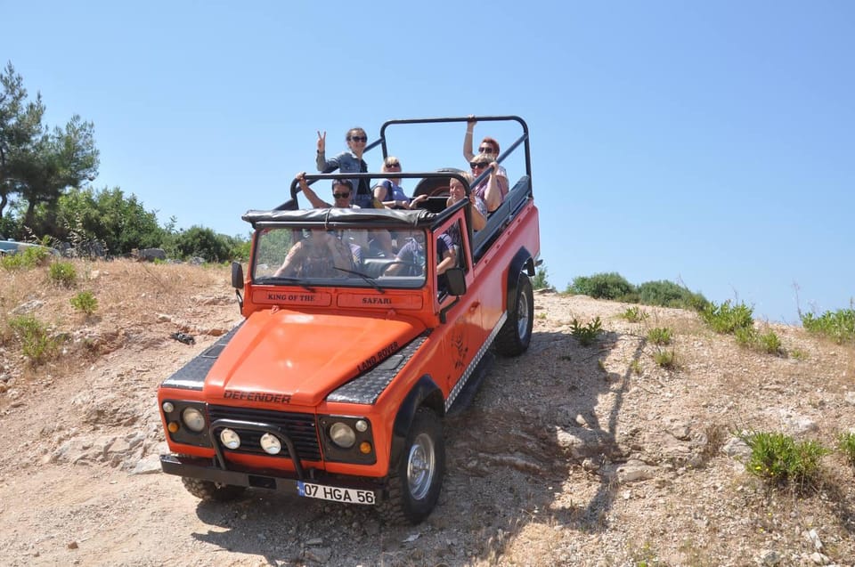 Explore Alanya Castle WıTh Alanya Jeep Safari - Important Safety Information