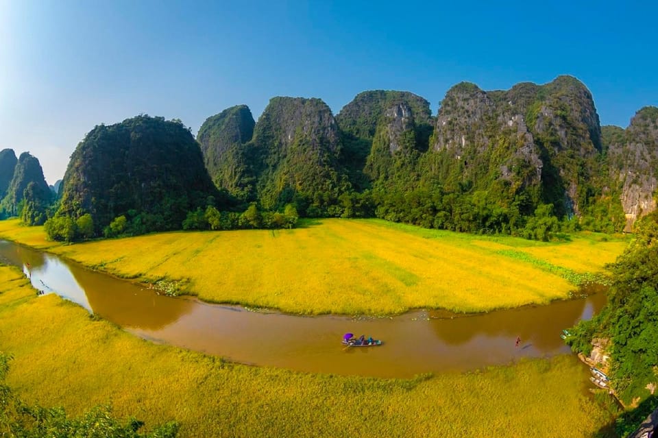 Explore Ninh Binh Hoa Lu Tam Coc Mua Cave & Cycling - Cycling Through Scenic Landscapes