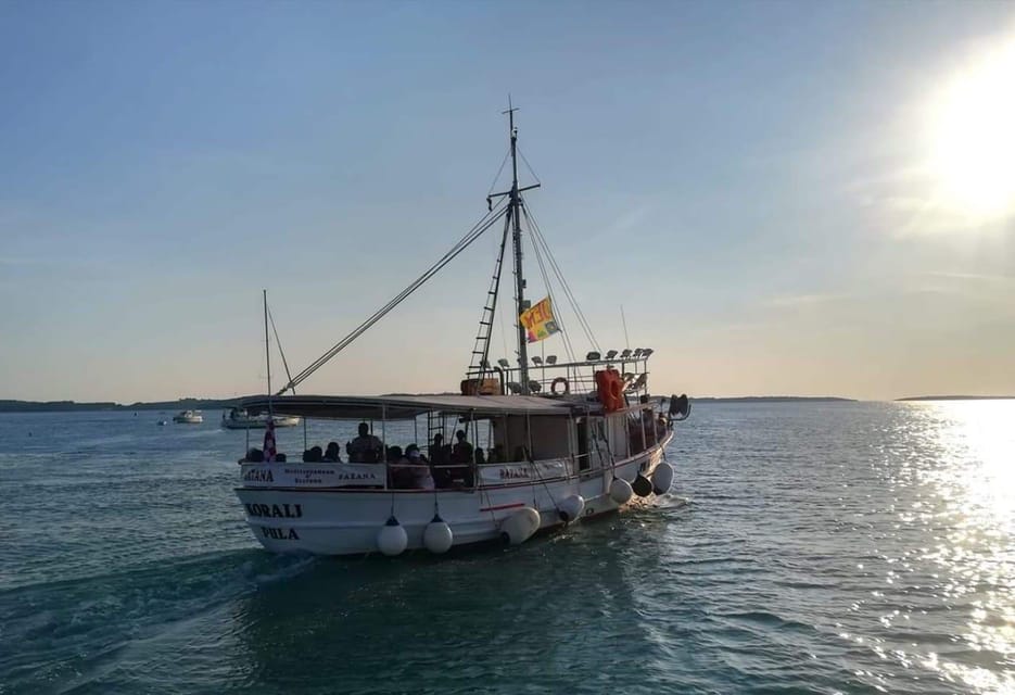 FAZANA PRIVATE Koralj Boat Tour Galebove Cliffs - NP Brijuni - Restrictions and Important Information