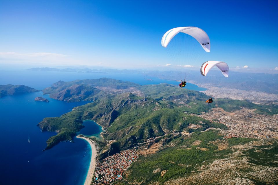 Fethiye: Blue Lagoon Tandem Paragliding W/Photos & Video - Inclusions of the Experience