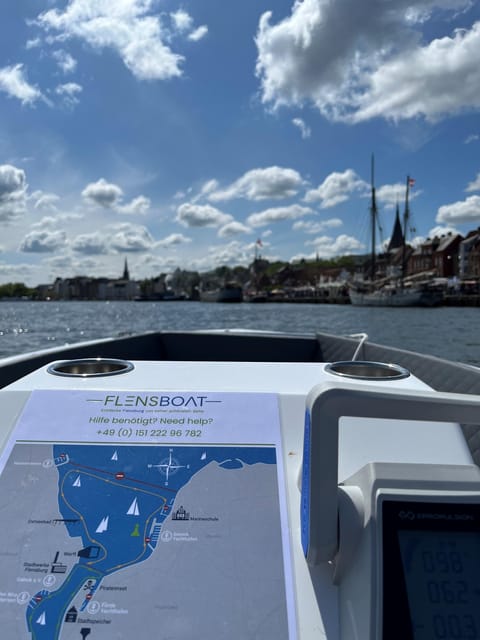 Flensburg: E-Boat Rental - Meeting Point and Location