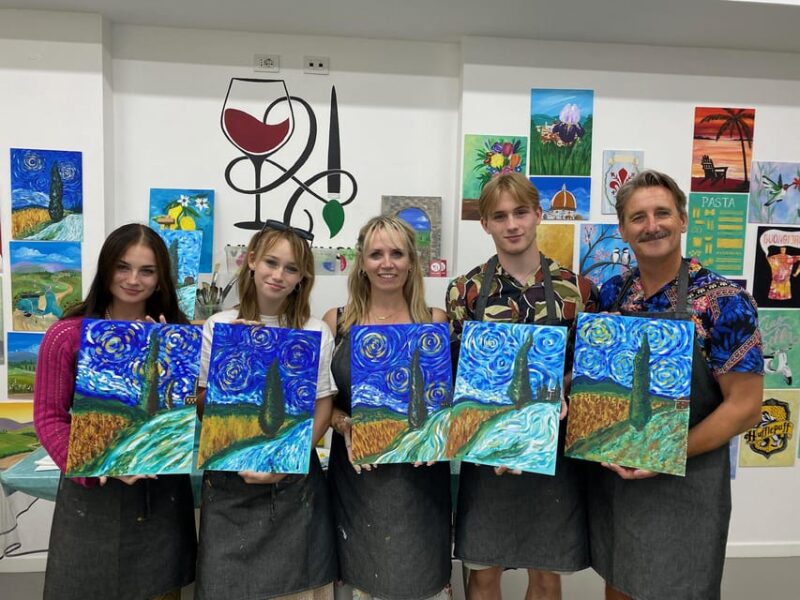 Florence: Sip & Paint - Painting Class & Local Wine Tasting - Important Information and Restrictions