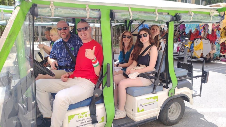 Florence Sunset Golf Cart Tour at Michelangelo Square - Customer Reviews