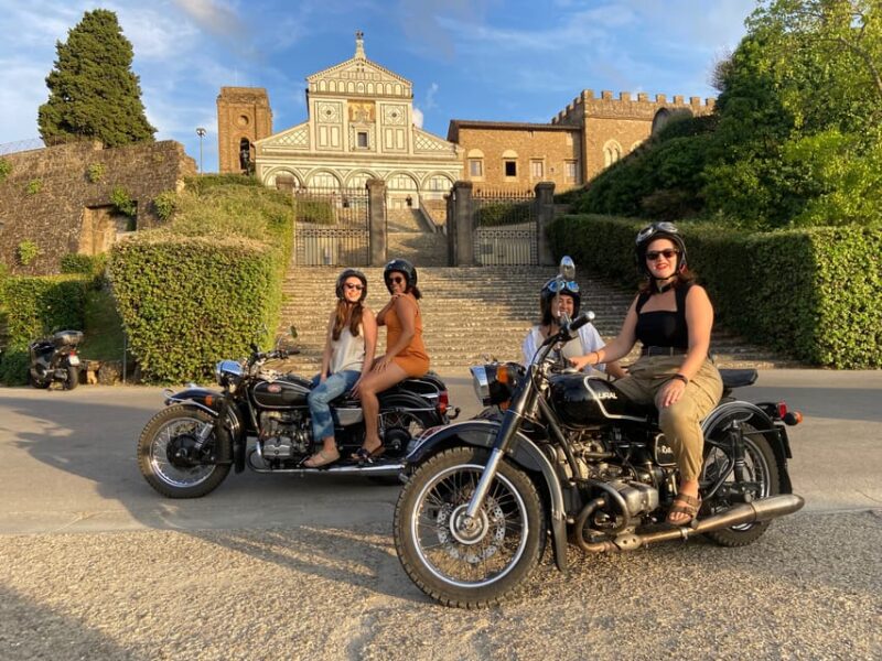 Florence: Vintage Sidecar Tour at Morning or Sunset - Inclusions and Amenities