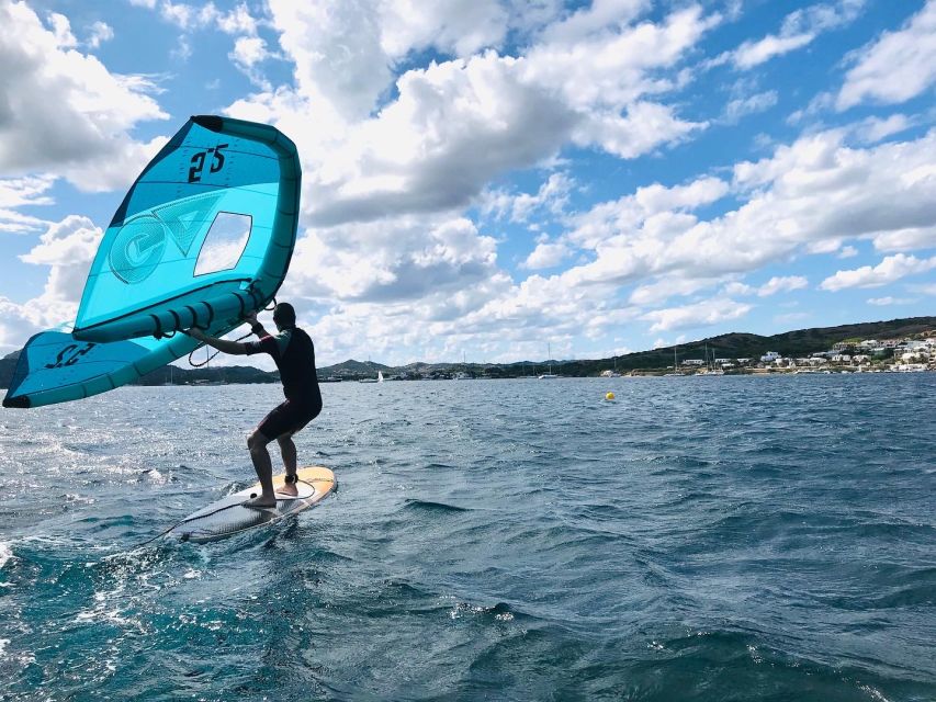 Fornells: Wing Foil Lesson With Gear in Menorca - Ideal Location