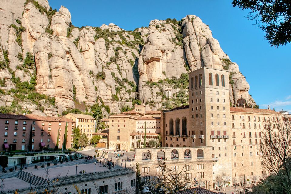 From Barcelona: Full-Day Montserrat & Wine Small Group Tour - Scenic Views of Montserrat