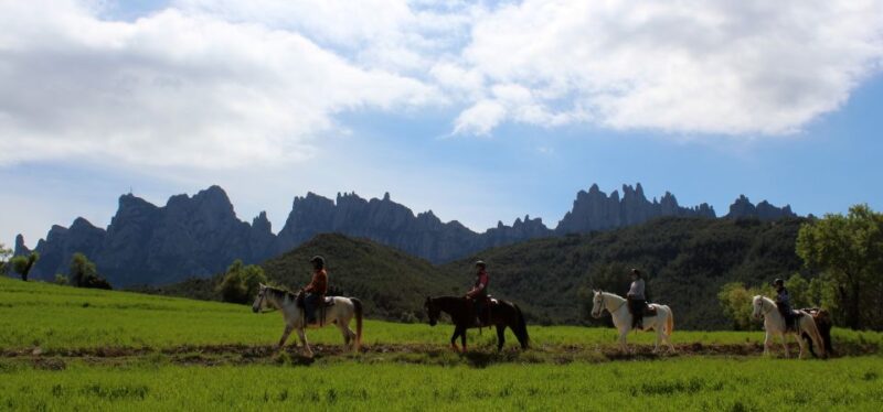From Barcelona: Horseback Tour in Montserrat National Park - Horseback Riding