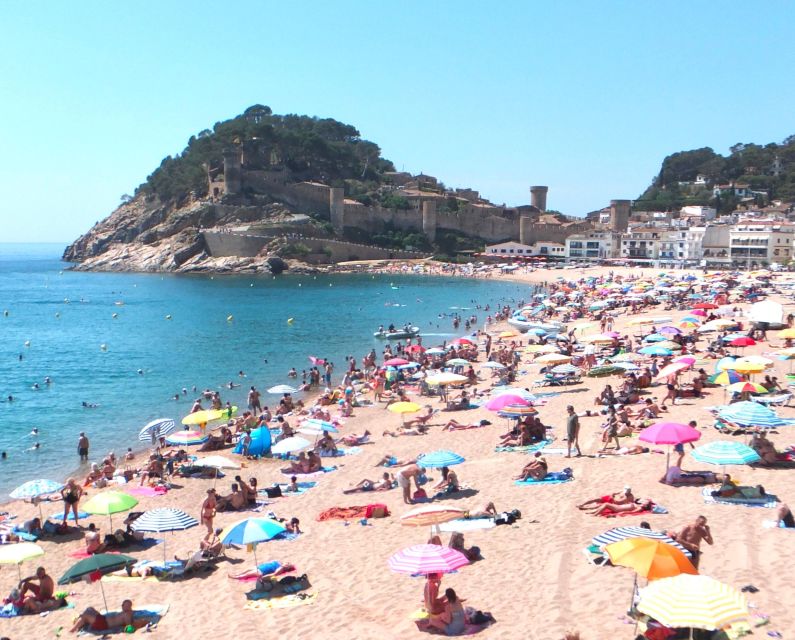 From Barcelona: Tossa De Mar Day Tour With Beach Time - Scenic Views