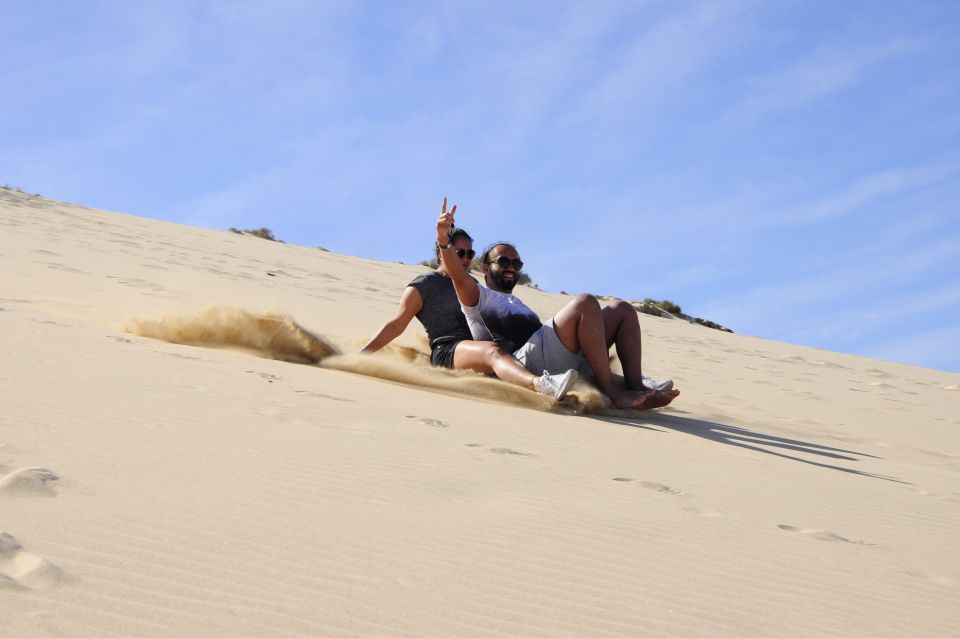 From Boa Vista: Sandboarding Adrenaline Down the Big Dunes - Pickup and Transportation