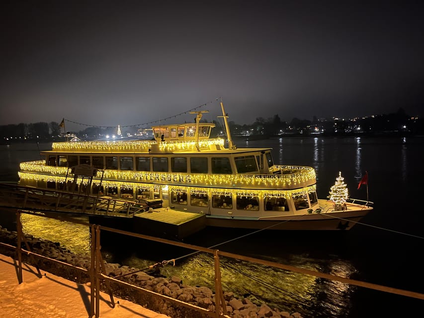 From Bonn: Christmassy Advent Cruise on the Rhine - Seasonal Advent Ambiance