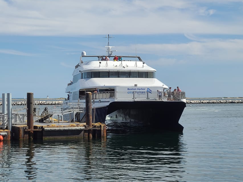 From Boston: One-Way or Round-Trip Fast Ferry to Cape Cod - Customer Ratings and Feedback