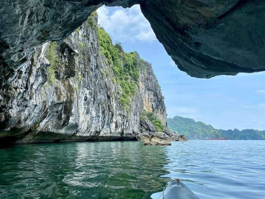 From Cat Ba: Explore Floating Village & Kayak & Swimming - Relaxation at Van Boi Beach