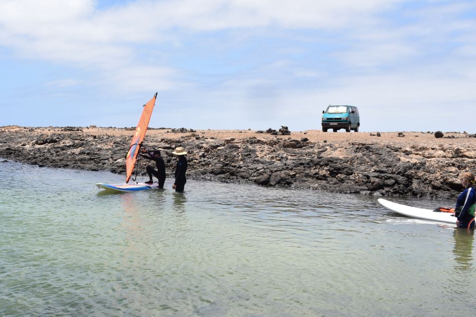 From Corralejo: Small Group Windsurfing Class in El Cotillo - Booking and Cancellation