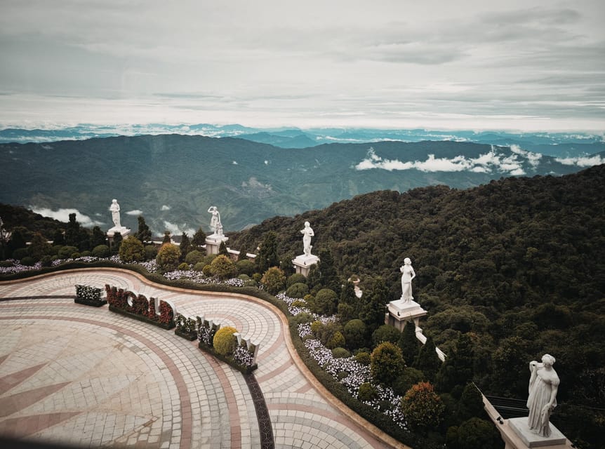 From Da Nang/Hoi An: Ba Na Hills, Road to the Heaven - French Village and Le Jardin Damour