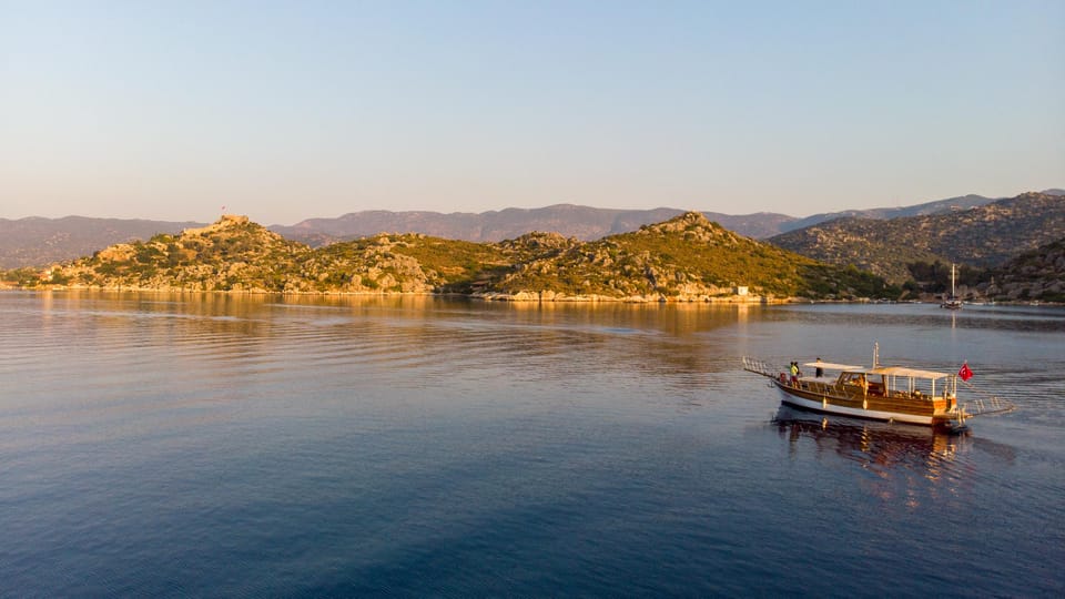 From Demre: Kekova Sunset Cruise With Private Boat - Adventure at Pirate Cave