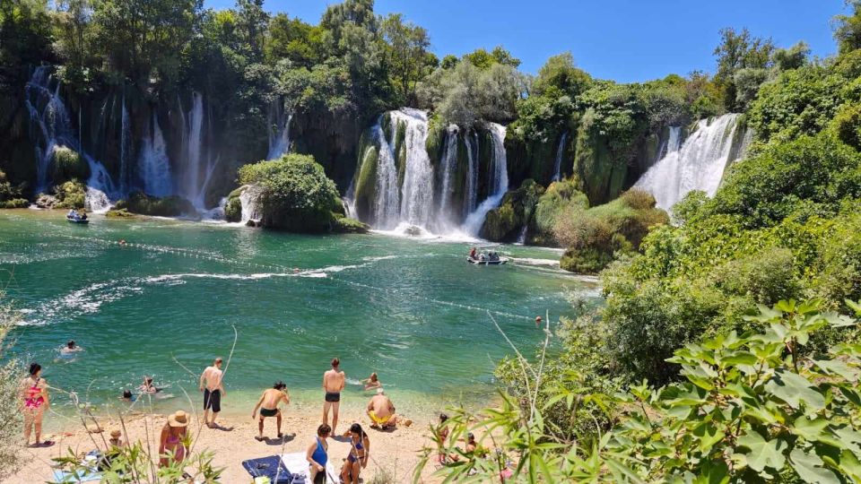 From Dubrovnik to Mostar and Kravice Waterfalls - Kravice Waterfalls Experience