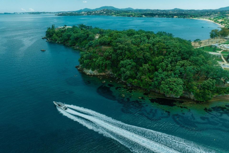 From Gouvia: Private Full-Day Cruise on a Luxury Speedboat - Meeting Location