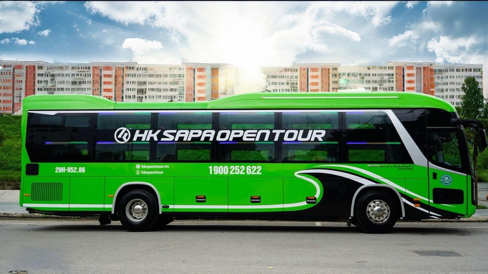 From Hanoi: Enjoy Direct Bus Transfer From/To Sapa - Meeting Points in Hanoi