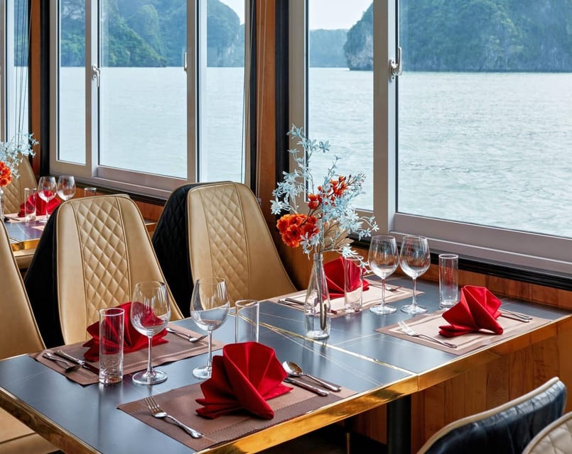 From Hanoi: Ha Long Bay 2D1N With Luxury Cruise - Onboard Experience