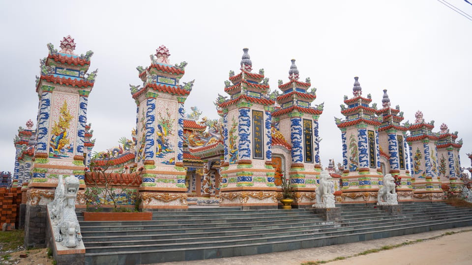 From Hue Private Transfer to Hoi An via An Bang Cemetery - Relaxing at Lang Co Beach