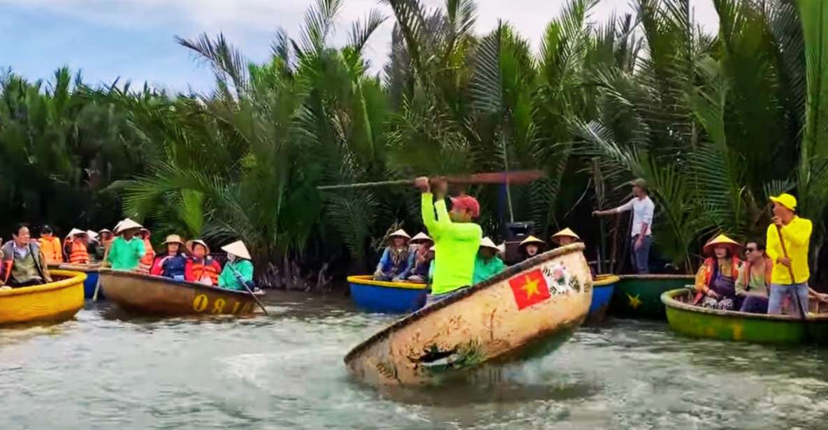 From Hue: To Go Cam Thanh Coconut Forest Basket Boat - Cam Thanh Coconut Forest