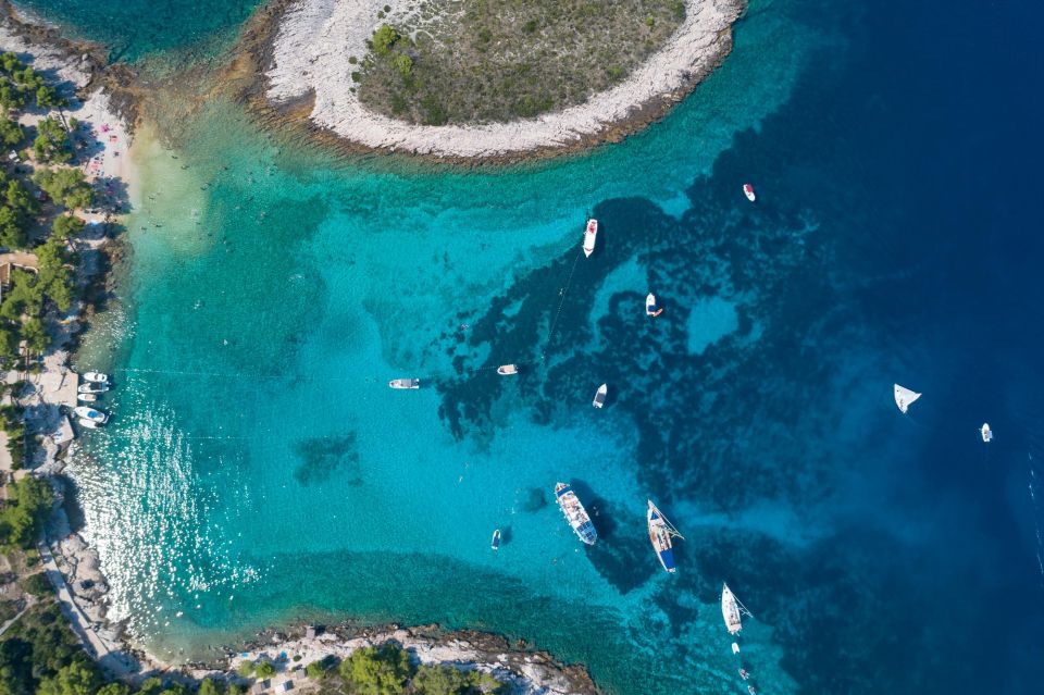 From Hvar: Hvar South and Pakleni Islands Private Boat Tour - Green Lagoon