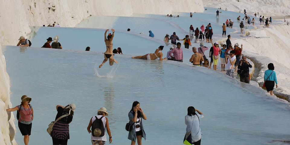 From Icmeler: Day Trip to Pamukkale W/ Breakfast and Lunch - Exclusions to Note