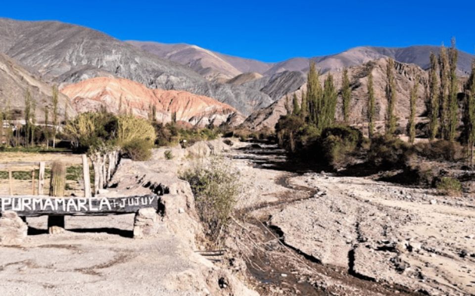 From Jujuy: Quebrada De Humahuaca, Purmamarca, and Tilcara - Included Services