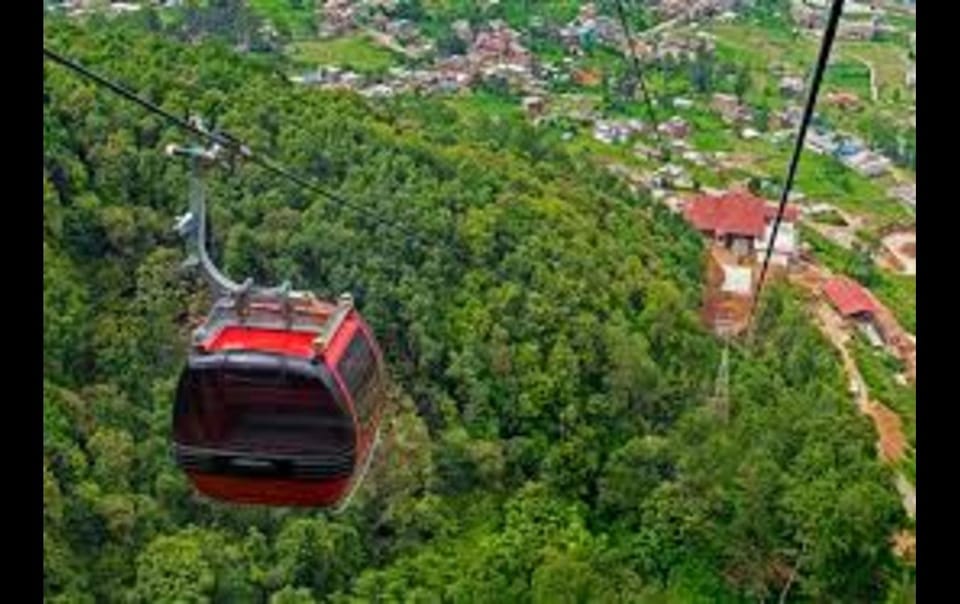 From Kathmandu: Iconic Chandragiri Hill & Monkey Temple Tour - Visit to Monkey Temple