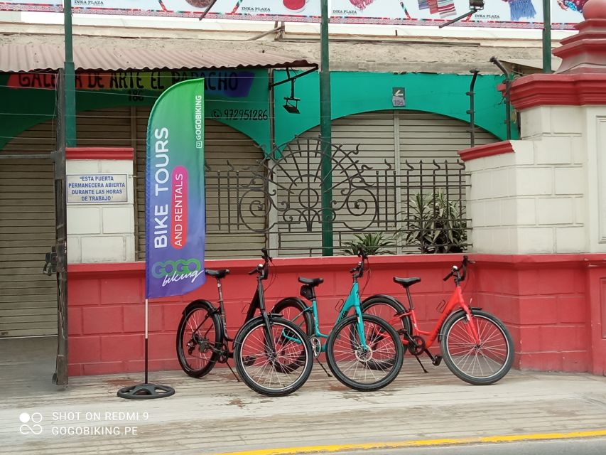 From Miraflores: Lima Bike Rental - 4 Hrs - Participant Restrictions