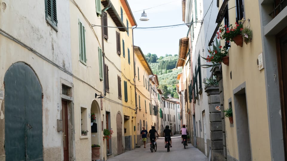 FROM MONTECATINI TERME: E-BIKE TOUR WITH WINE TASTING - Participant Restrictions