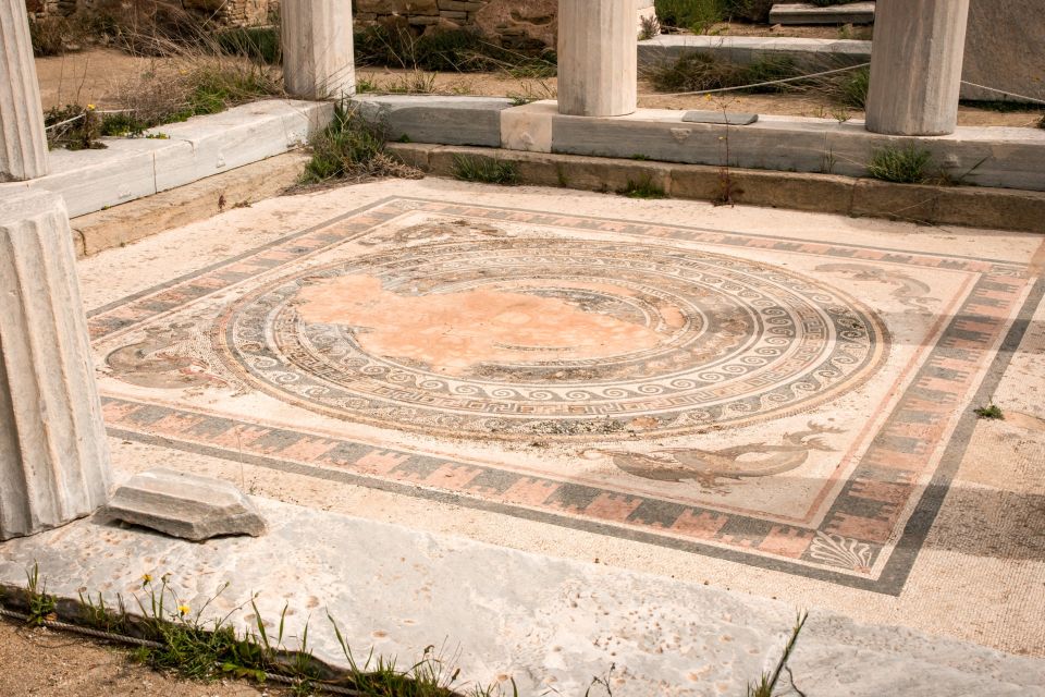 From Mykonos: Delos Archaeological Site Guided Evening Tour - Pickup and Meeting Information