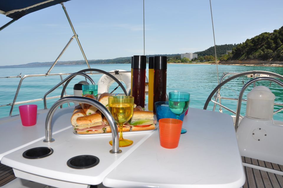 From Nea Fokea: Chalkidiki 6-Hour Cruise by Sailing Boat - Program Conditions and Restrictions