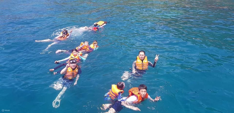 From Nha Trang: Deluxe Ocean Tour Snorkeling, Bbq& Mud Bath - Relaxation at Hon Tam Resort