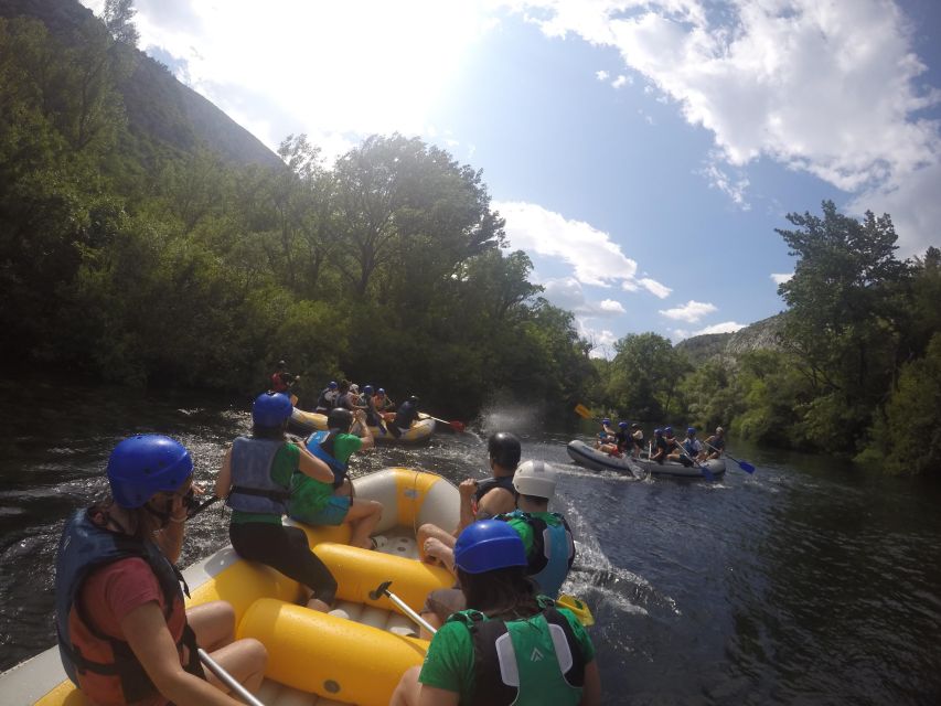 From Omiš/Split: Cetina River Rafting Experience - Booking Information