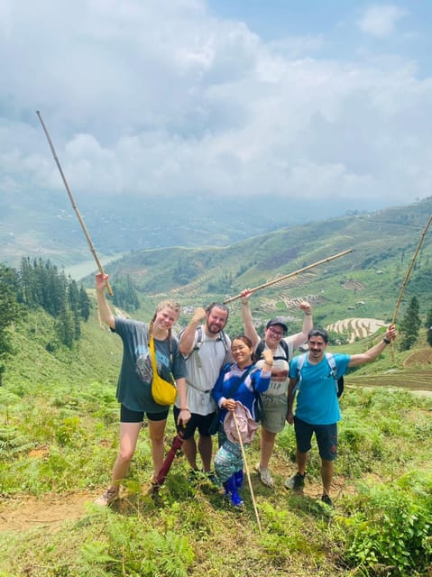 From Sapa: Trek 2 Day - Rice Terrace - Homestay in Ta Van - Enjoy Local Dining