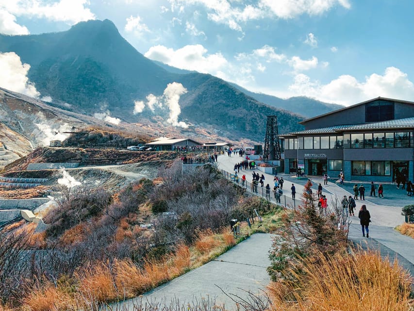 From Tokyo : Hakone Onsen , Nature and Art Day Tour - Exploring Owakudani Valley