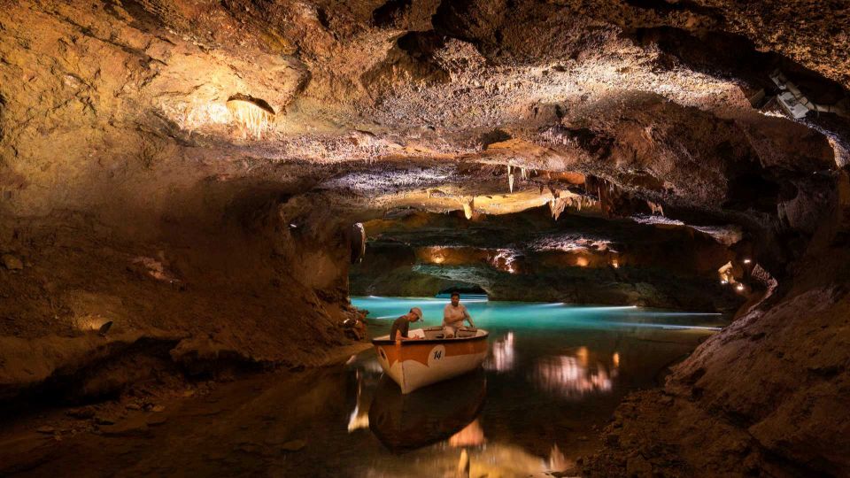 From Valencia: San José Caves Guided Tour With Boat Ride - Explore the Caves