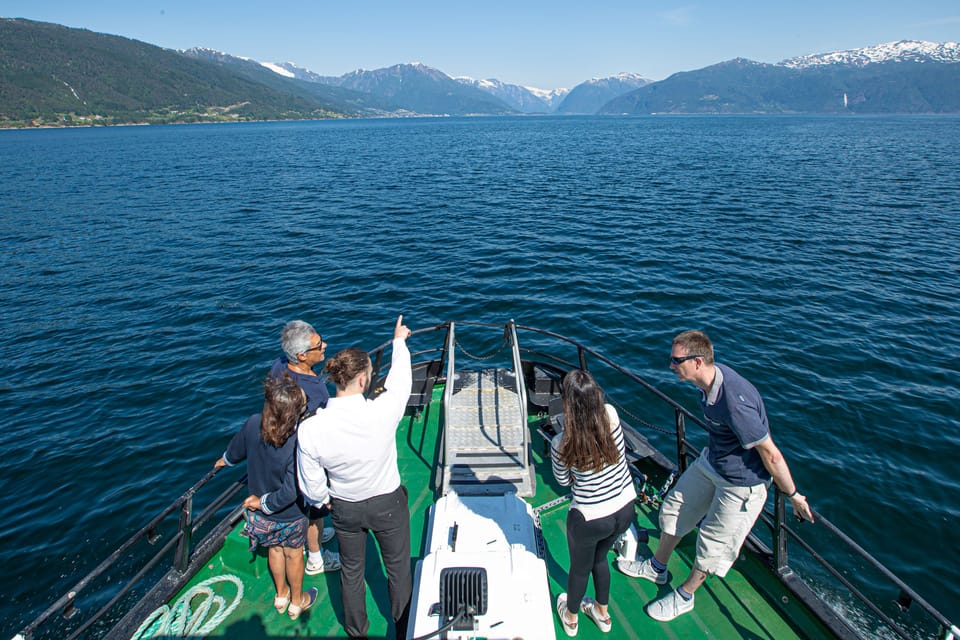 From Vik: Guided Fjord & Glacier Tour to Fjærland - Meeting Point