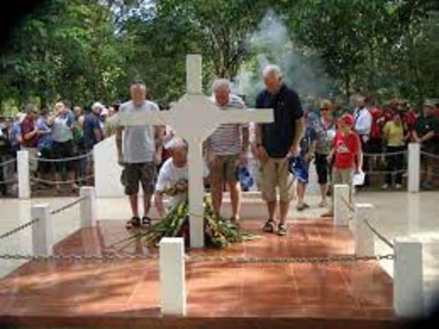 From Vung Tau: Nui Dat, Long Tan, Long Phuoc Tunnel - Long Tan Cross